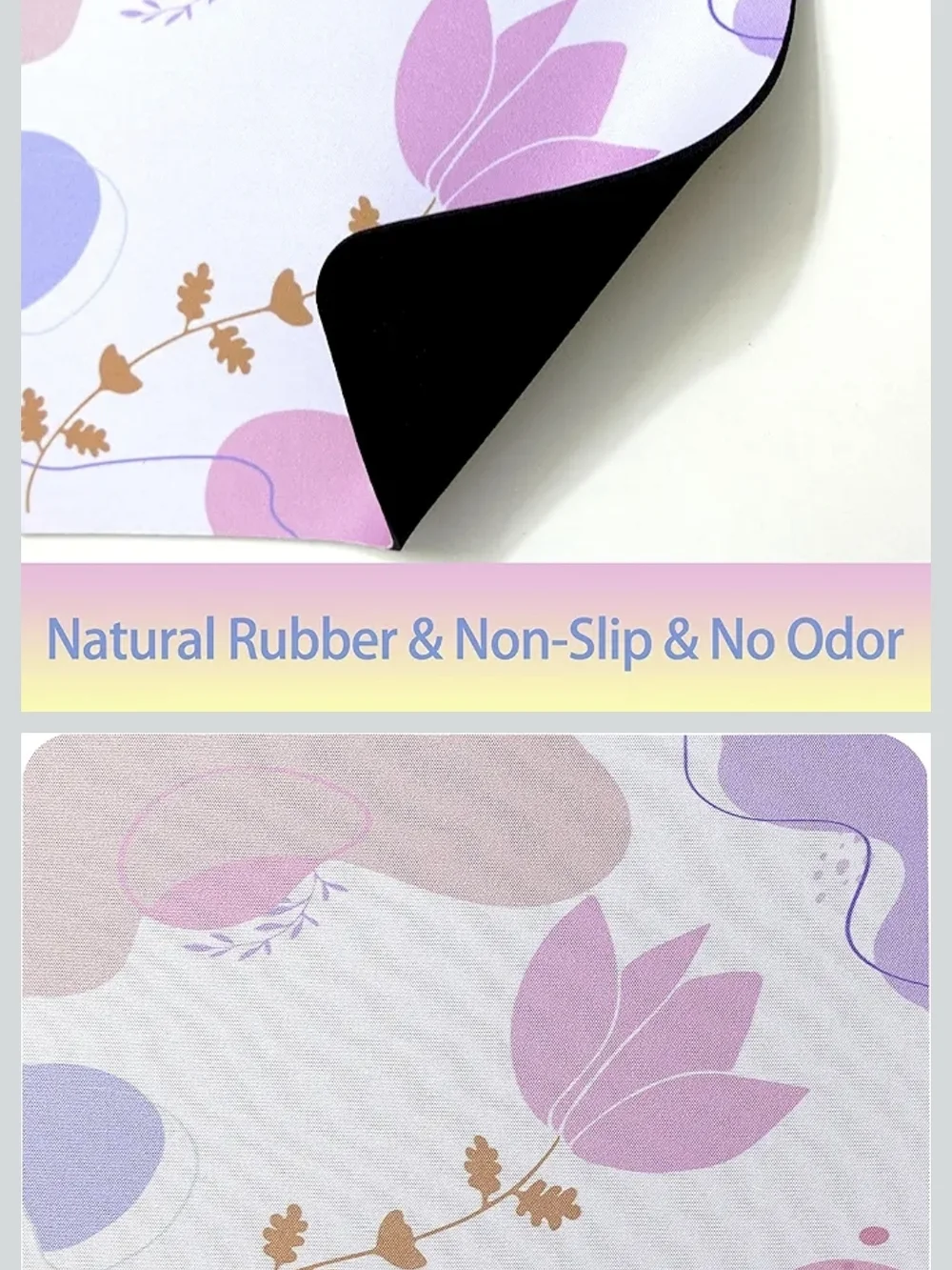 Floral Pastel Placemat Set - Pink & Lavender 2x $10 - Picture 2 of 4